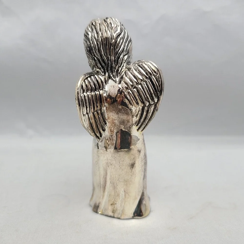 Vintage Godinger Silver Art Company Angel Cherubs Salt & Pepper Shakers With Box